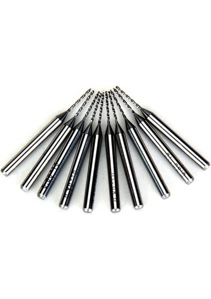 10 Adet Pcb Baskı Devre Kartı Matkapları 0.8mm (Yurt Dışından)