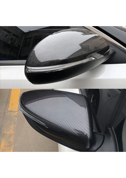 Karbon Fiber Yan Kanat Ayna Dikiz Aynası Kapak Kapağı Muhafazası 2013-2017 ile Uyumlu (Yurt Dışından) fiyatları