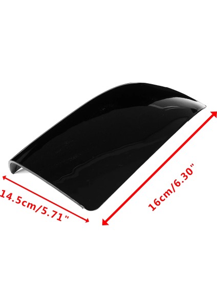 Parlak Siyah Araba Dikiz Aynası Kapağı Trim Yan Kanat Kılıfı Focus Mk2 ile Uyumlu 2005 2006 2007 Sol (Yurt Dışından) modelleri