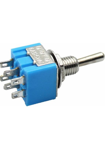 10 Adet MTS-203 Geçiş Anahtarı 6A 125VAC Spdt 6mm Mini Anahtar Dpdt Su Geçirmez Kapak Üzerinde Kapalı (Yurt Dışından)