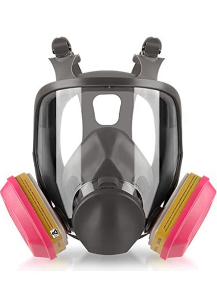 Многоцелевые Наборы,tam Yüz Gaz Maskesi - 6800 Organik Buhar, Toz, Boya, Formaldehit Için 60926 Hava Filtreli Yeniden Kullanılabilir Solunum Maskesi (Yurt Dışından)