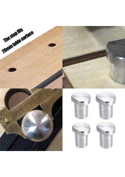 4x Ağaç Işleme Ayarlanabilir Masaüstü Klip 8 Adet 20MM Köpek Delikleri Durdurma, Klip Kelepçe Fikstürü Mengene Banklar Doğrama Marangoz (Yurt Dışından) fırsatları