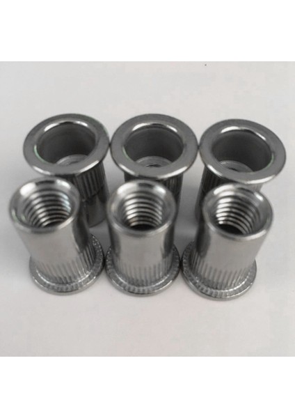 60 Adet M8 Perçin Somunları Paslanmaz Çelik Dişli Perçin Ekleme Somunları M8-1.25MM (Yurt Dışından)