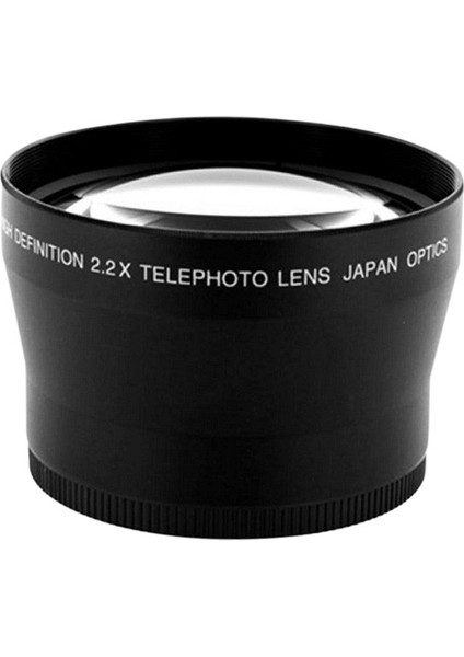 72MM 2.2x Tele Dönüştürücü Lens Evrensel Slr Kamera Tele Dönüştürücü Aynasız Kamera Lensi ile Uyumlu (Yurt Dışından)