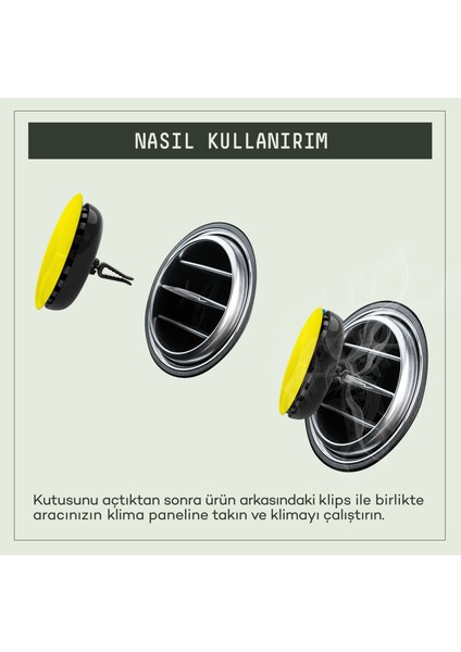 Araba Klima Kokusu, Spin Oto Kokusu 6'lı Set