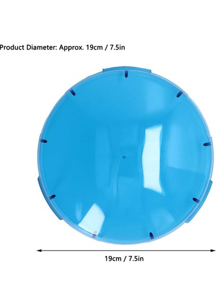 7.5 Inç Sualtı Havuz Işık Lens Kapağı Evrensel Lamba Değiştirme Snap-On Akvaryum Işığı Havuz ve Spa Açık Mavi (Yurt Dışından)