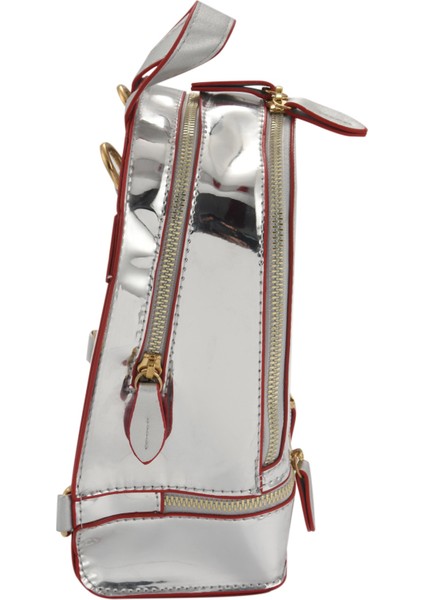 Kore Tarzı Omuz Çantası Kadın Gelgit Mini Sırt Çantaları Şeker Renk Öğrenci Küçük Sırt Çantası Yaz Seyahat Sırt Çantası Gümüş (Yurt Dışından) fiyatları