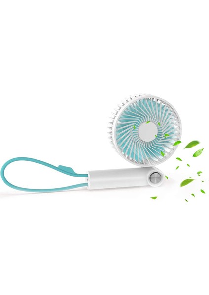 El Kayışı ile Taşınabilir El Mini Fan Kişisel Tutulan USB Şarj Edilebilir Kumandalı Standable Cep Masası (Yurt Dışından)