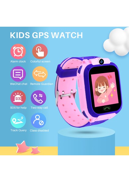 Akıllı Saat Çocuklar Spor Gps Akıllı Saat Android Çocuk Acil Durum Çağrısı Akıllı Kameralı Kol Saati Hd Iletişim Izle Pembe (Yurt Dışından) fiyatları