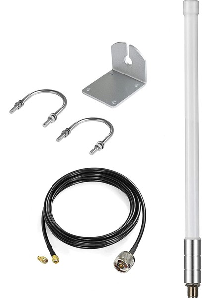 8dbi Uzun Menzilli Hücresel Ultra Mesafe Lora Ağ Geçidi Anteni Çok Yönlü Cam Elyaf Lorawan 915MHZ Anten (Yurt Dışından)