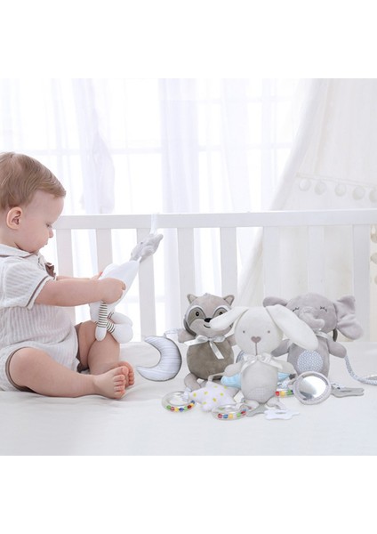 Bebek Bebek Hayvan Yumuşak Çıngıraklar Yatak Beşik Arabası Müzik Asılı Çan Çocuk Doldurulmuş Oyuncaklar Diş Kaşıyıcınız Çocuklar Için Bebek Fil (Yurt Dışından) modelleri