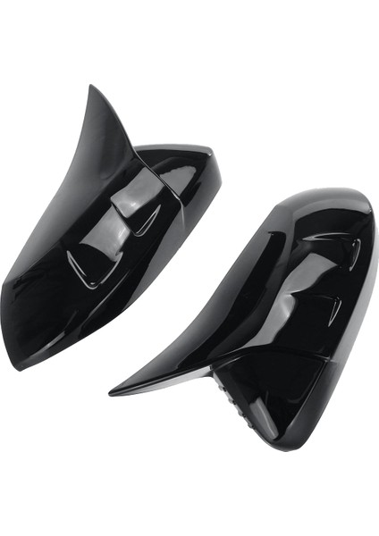 Adet Parlak Siyah Araba Dikiz Aynası Kapağı Yan Ayna 2020-2021 ile Uyumlu (Yurt Dışından) indirimleri