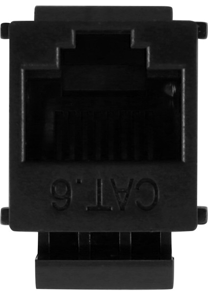 40 Adet RJ45 Konektörü Keystone Jack Cat6 Uzatma Çoğaltıcı Ethernet Ağı Lan Cat 6 Çoğaltıcı Jaklar Uzatma Adaptörü, Siyah (Yurt Dışından)