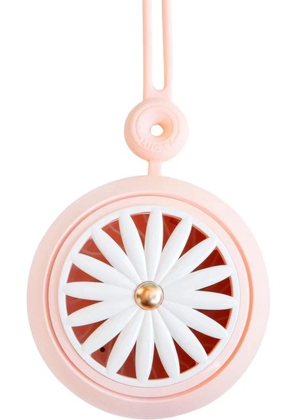 Asılı Boyun Küçük Fan, USB Şarj Öğrenci Açık Seyahat ve Oyun Için Taşınabilir El Papatya Fanı (Pembe) (Yurt Dışından) indirimleri