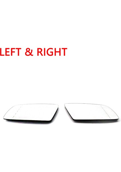 Sol & Sağ Taraf Beyaz Isıtmalı Ayna Camı 51167065081 51167065082 5 Serisi ile Uyumlu E60 520D 520I 523LI 525LI 530LI (Yurt Dışından) fiyatları