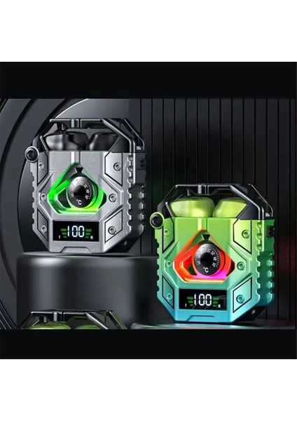 Yeni H9 Çift Su Geçirmez Kulak Içi Hi-Fi Stereo Kablosuz Kulaklık: 300 Mah Şarj Kutusu, 40 Mah X2 Kulaklık-Hediye, Gri (Yurt Dışından) indirimleri