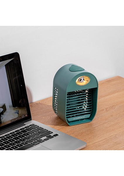 Mini USB Taşınabilir Hava Soğutucu Fan Kremi Hafif Masaüstü Ofis Yatak Odası Için Soğutma Nemlendirici, Beyaz (Yurt Dışından) fırsatları