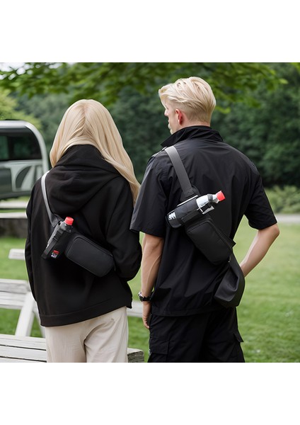 Yeni Taşınabilir Basit Spor Bel Çantası Büyük Kapasiteli Fitness Bel Çantası Su Isıtıcısı Bel Çantası Su Geçirmez Crossbody Göğüs (Yurt Dışından) fiyatları