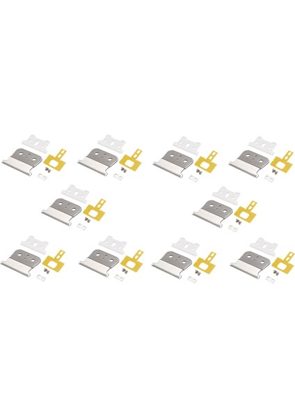 Andis Için T Outliner Için T Outliner Blade Için 10X Gümüş, Andis Gtx Blade Için, Beyaz T Blade + Gümüş Çelik Bıçak (Yurt Dışından)