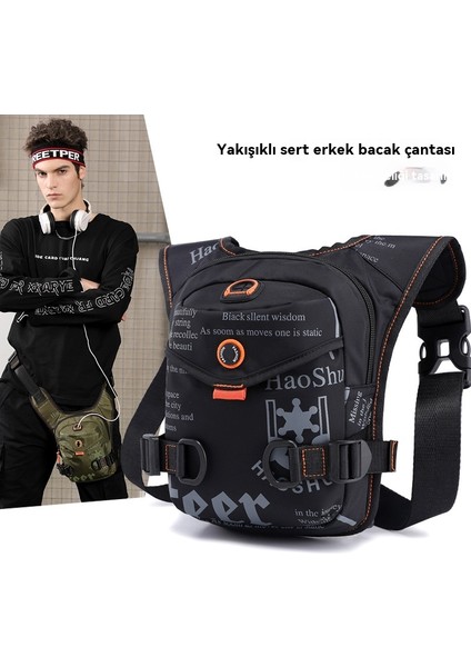 Yeni Açık Bisiklet Bacak Çantası Çok Fonksiyonlu Spor Erkekler Göğüs Çantası Taşınabilir Bel Çantası Crossbody Çantası (Yurt Dışından) fiyatları
