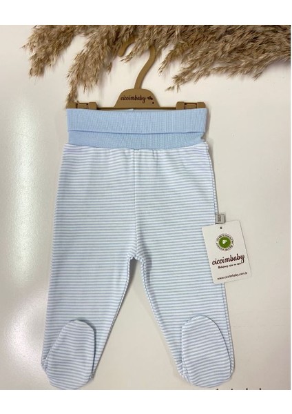 Çizgili Patikli Pantalon