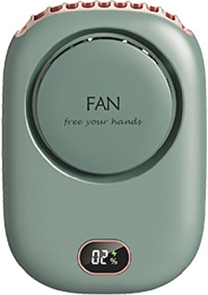 Fan Mini USB Soğutucu Şarj Edilebilir Ventilador Seyahat El Taşınabilir Sessiz Küçük Elektrikli Soğutma Fanları Yeşil (Yurt Dışından) indirimleri