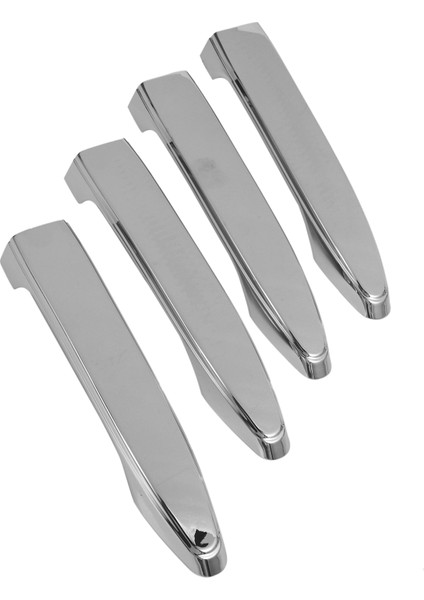 4 Adet Araba Krom Kapı Kulp Kılıfı Trim Etiket Kaplamaları Land Cruiser Prado 120 J120 LC120 2003-2009 ile Uyumlu (Yurt Dışından)