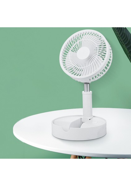 Katlanır Masa Fanı, Taşınabilir Fan, Açık Ayakta Zemin/usb Hava Sirkülatörü Fanı Taşınabilir Seyahat Mini Fanlar Yatak Odası Odası Için (Yurt Dışından)