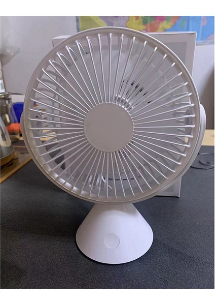 Masaüstü Fan Asılı Iki Kullanıcı Açık Kamp Çadırı Şarj Fanı USB Ev Taşınabilir Fan (Yurt Dışından)