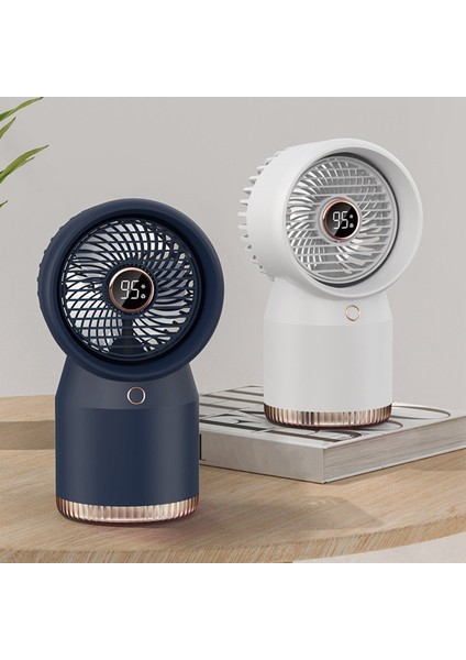 Mini Klima Soğutucu Fan USB Taşınabilir Kişisel Alan Soğutma Soğutma Mavi (Yurt Dışından)