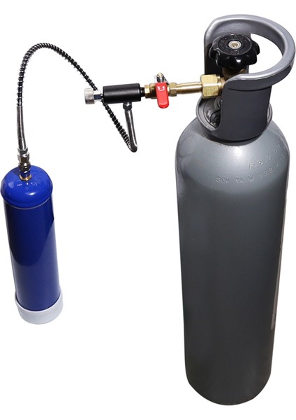 Co2 Dolum Dolum Adaptörü Dönüştürücüsü Krem Şanti Silindirine Bağlanır, G5/8-14 - M11X1 (Yurt Dışından)