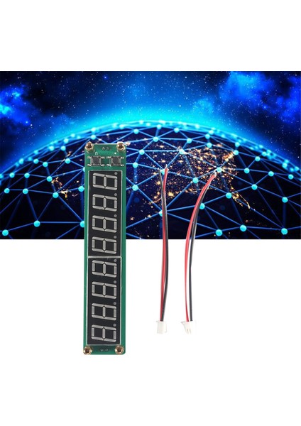 Frekans Ölçer Modülü Plj-8led-R Frekans Ekran Ölçümü 0.1MHZ-2400MHZ Frekans Ekran Bileşen Modülü, C (Yurt Dışından) fiyatları