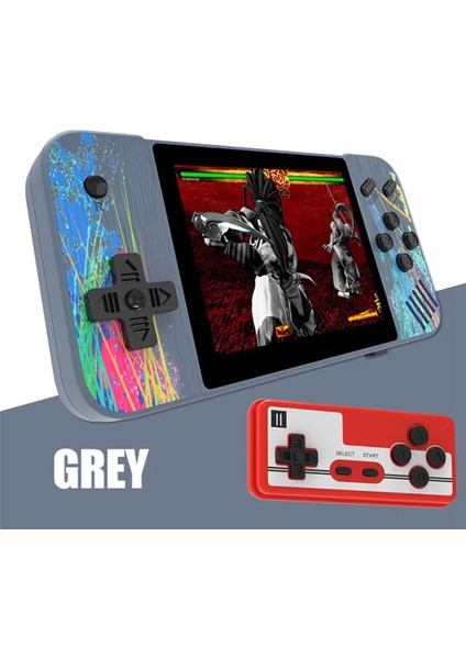 G3 Taşınabilir Retro Arcade Gamepad 800 Klasik Oyunlar 3.5 Inç Ekranlı El Oyun Konsolu Iki Kişilik Mod Denetleyicisi(D) (Yurt Dışından)