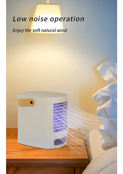 7led Mini Klima Fanları USB Taşınabilir Soğutucu Klima Masa Fanı Ofis Ev Mutfak Için, Mavi (Yurt Dışından) modelleri