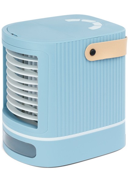 7led Mini Klima Fanları USB Taşınabilir Soğutucu Klima Masa Fanı Ofis Ev Mutfak Için, Mavi (Yurt Dışından) indirimleri