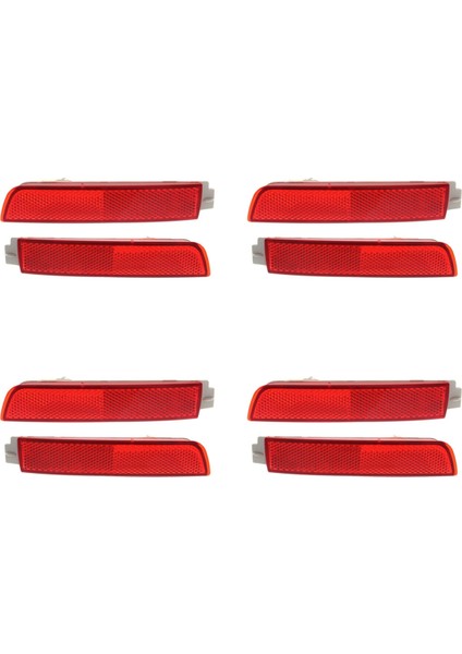 Sentra 2013-2018 Için 8x Araç Arka Tampon Reflektörü 265655C000 (Yurt Dışından)
