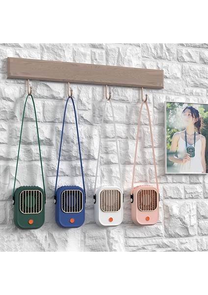Giyilebilir Asılı Boyun Fanı, 1500 Mah USB Şarj Edilebilir Kişisel Cep Fanı Mini Masa Dış Mekan-Beyaz Için Eller Serbest (Yurt Dışından) fırsatları