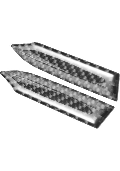 2 Parça Çizilmez Trim Etiket, Karbon Fiber Dikiz Aynası Koruyucu Anti-Ovmak Şerit Etiket Çarpışma Önleyici Şerit (Yurt Dışından) modelleri