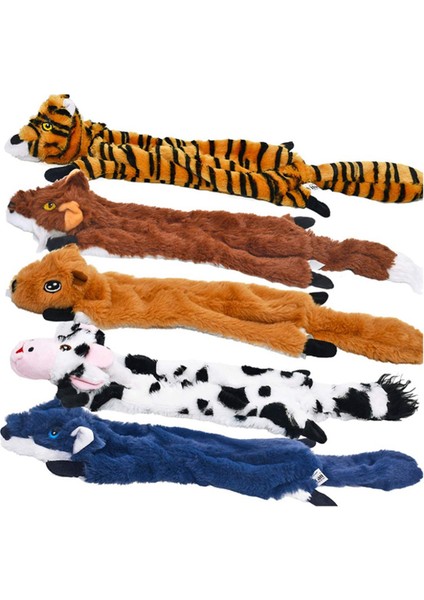 Adet Köpek Cırlak Oyuncaklar, Hiçbir Doldurma Peluş Köpekler Çiğneme Oyuncak Küçük Orta Büyük Cins Çiğneme Squeak Evcil Hayvanlar Suppies ile Uyumlu, B (Yurt Dışından)