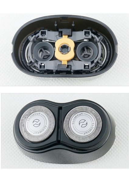 2x Yedek Tıraş Makinesi Kafa Philips HQ902 HQ904 HQ906 HQ909 HQ912 HQ915 HQ916 HQ917 HQ988 AT600 Yedek Tıraş Bıçağı (Yurt Dışından) modelleri