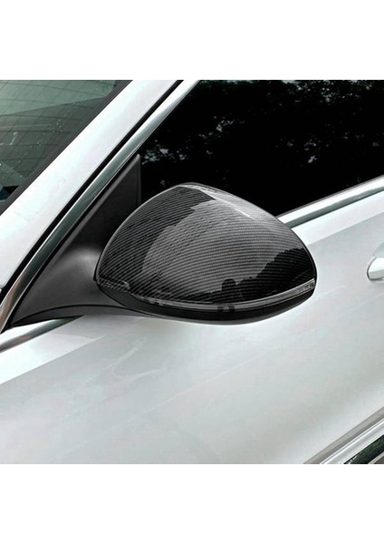 Araba Karbon Fiber Dikiz Yan Ayna Kapağı Trim Dikiz Aynası Kapakları Sc Sınıfı ile Uyumlu Değiştirin W223 W206 Eqs 2021 2022 (Yurt Dışından) fırsatları