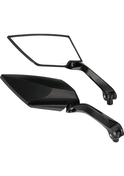 Motosiklet Ayna Scooter E-Bisiklet Dikiz Aynaları Electrombile Arka Yan Dışbükey Ayna 8mm 10MM Evrensel (Yurt Dışından) fiyatları