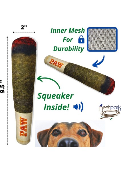 Komik Köpek Oyuncakları - Orta, Küçük ile Uyumlu Peluş Gıcırdayan Oyuncaklar - Köpeğin Doğum Günü ile Uyumlu Havalı Doldurulmuş Sevimli Hediyeler (Yurt Dışından) fırsatları
