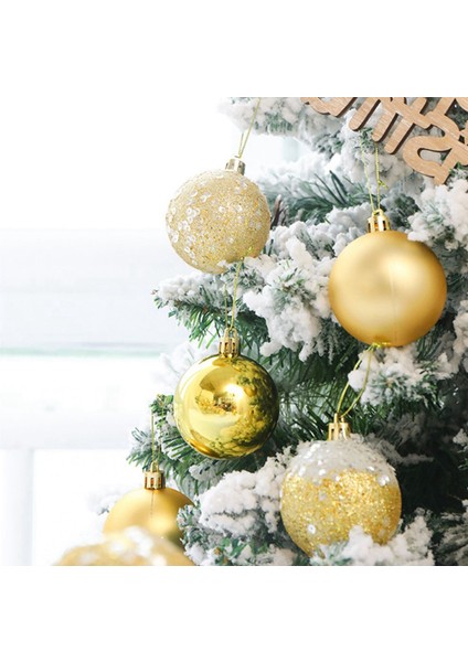 18 Pcs Noel Top Süsler Noel Ağacı Süsleri Ev Yeni Yıl Partisi Dekoru Için Asılı Toplar - 2.36 Inç, Pembe (Yurt Dışından) fırsatları