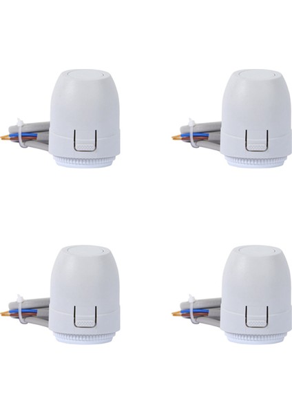 4x Yerden Isıtma Vanası Nc Ac 230 V Yerden Isıtma Termostatı Için Elektrikli Termal Aktüatör Manifoldu (Yurt Dışından)