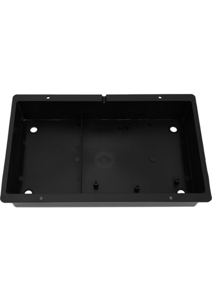 Dıy Siyah Arcade Joystick Yedek Akrilik Panel Kasa Kolu Arcade Oyun Seti Sağlam Inşaat Kurulumu Kolay (Yurt Dışından)