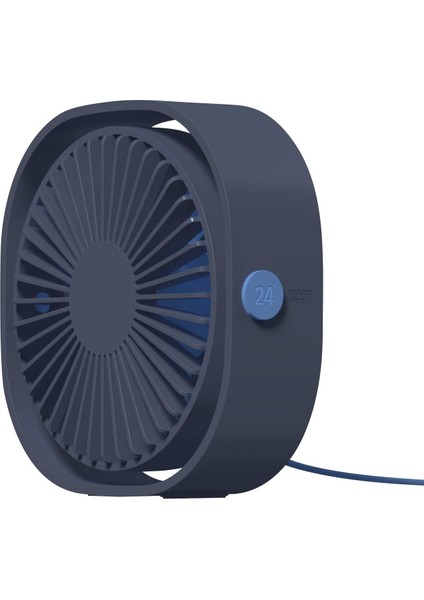 Masaüstü Şarjlı USB Küçük Elektrikli Fan, Ofis Için Kullanılır Mini USB ile Güçlendirilmiş 3 Hız Ayarlanabilir (Yurt Dışından)