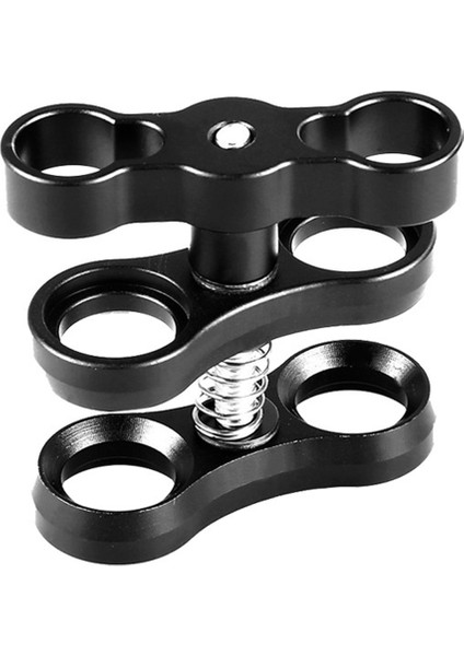 4 Adet Serisi Dalış ile Uyumlu 2 Delik Kelebek Klip Standart Uzun Top Klip Braketi Dalış Kamera Kolu Çift Top Klip (Yurt Dışından) fiyatları