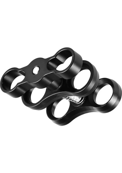 4 Adet Serisi Dalış ile Uyumlu 2 Delik Kelebek Klip Standart Uzun Top Klip Braketi Dalış Kamera Kolu Çift Top Klip (Yurt Dışından) modelleri