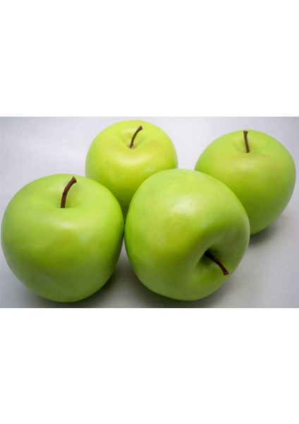 Человеческие Цветы,12 Adet Büyük Yapay Yeşil Elma-Meyve (Yurt Dışından) modelleri
